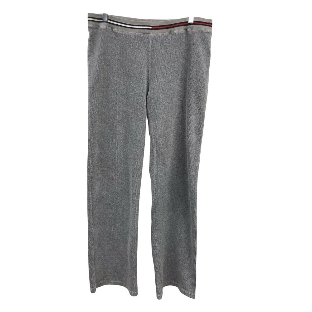 Tommy Hilfiger Pants Mens Large Lounge Gray Drawstring
